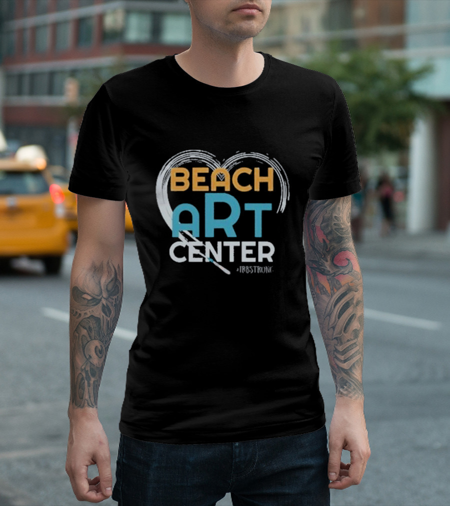 Beach Art Center IRB Strong Hurricane Rebuild T-Shirt