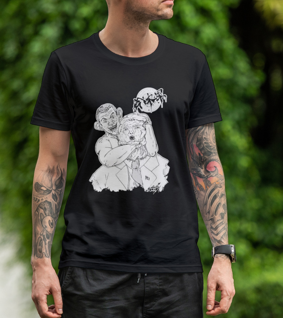 Minoru Suzuki Choking Out Donald Trump T-Shirt