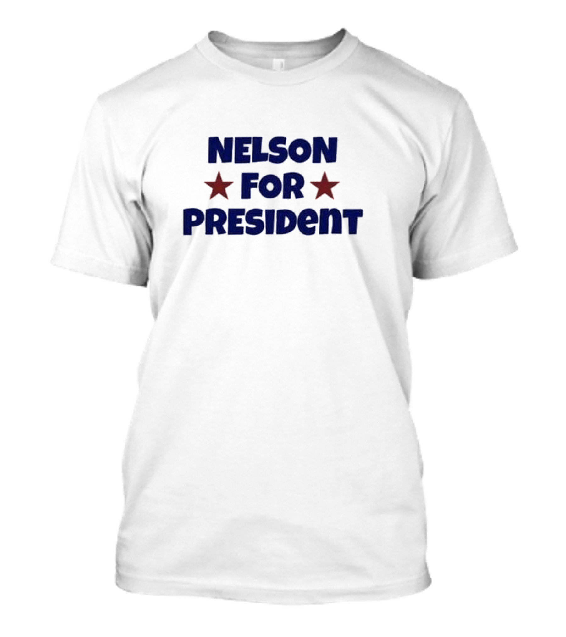 Nelson Neumann Nelson For President Red Stars T-Shirt