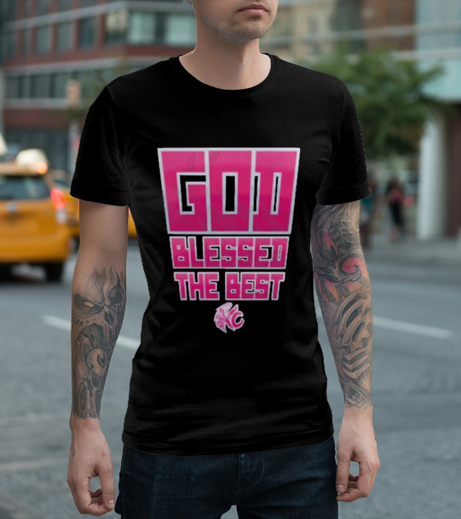 God Blessed The Best Kansas City Football T-Shirt