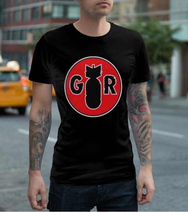 Good Riddance Bomb Symbol Red Circle T-Shirt