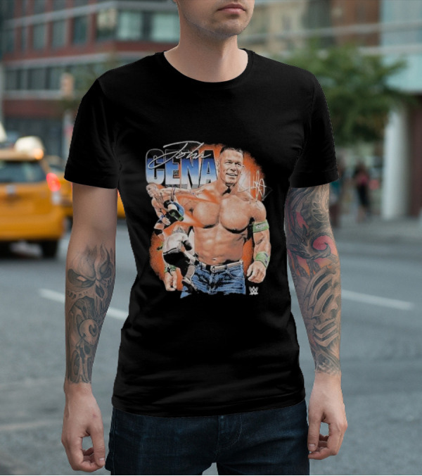 John Cena 500 Level Toddler Vintage Superstar WWE T-Shirt