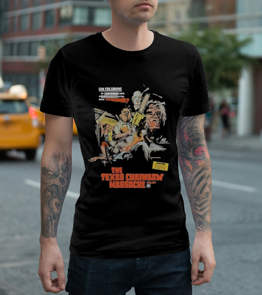 Can You Survive The Texas Chainsaw Massacre 50th Anniversary Edition T-Shirt
