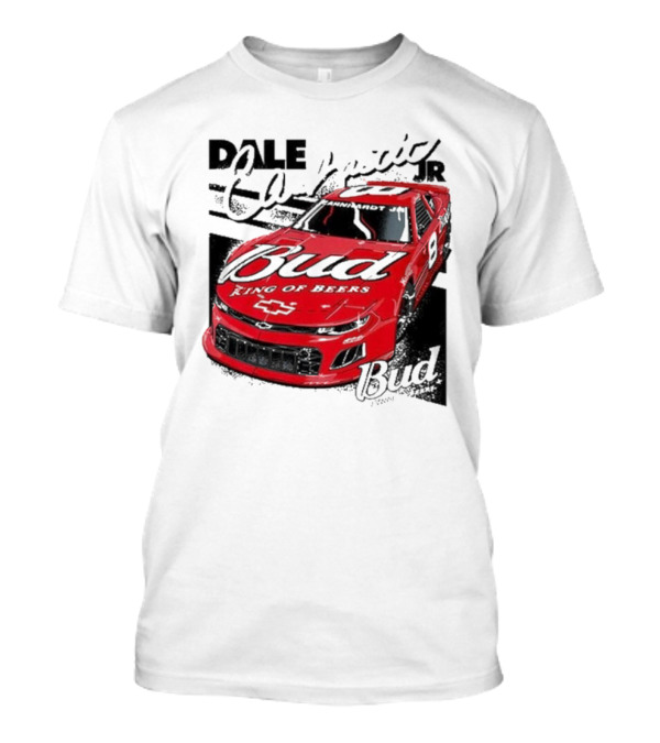 Dale Earnhardt Jr. Bud King Of Beers Chevrolet 9 Racing Car T-Shirt