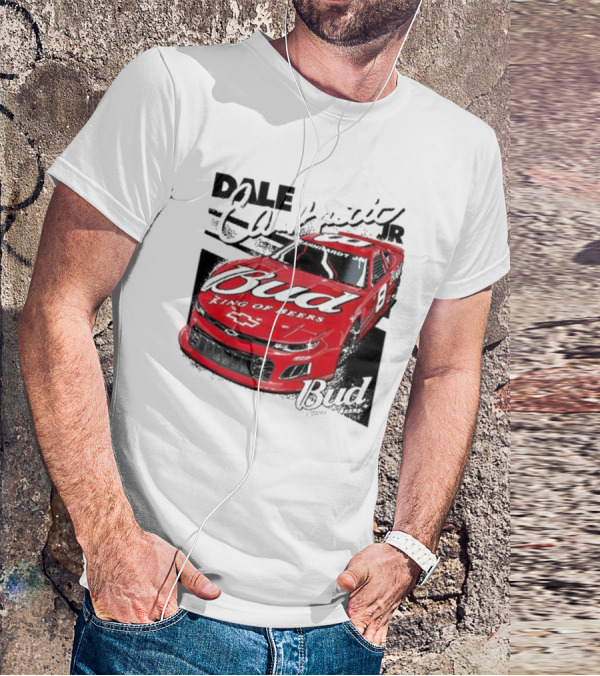 Dale Earnhardt Jr. Bud King Of Beers Chevrolet 9 Racing Car T-Shirt