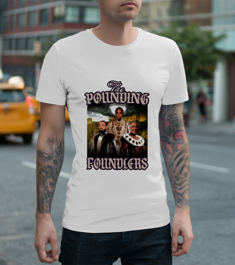 The Pounding Founders Diddy Lebron James T-Shirt
