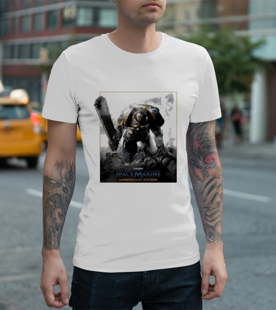 Titus Warhammer 40K Space Marine Anniversary Edition T-Shirt