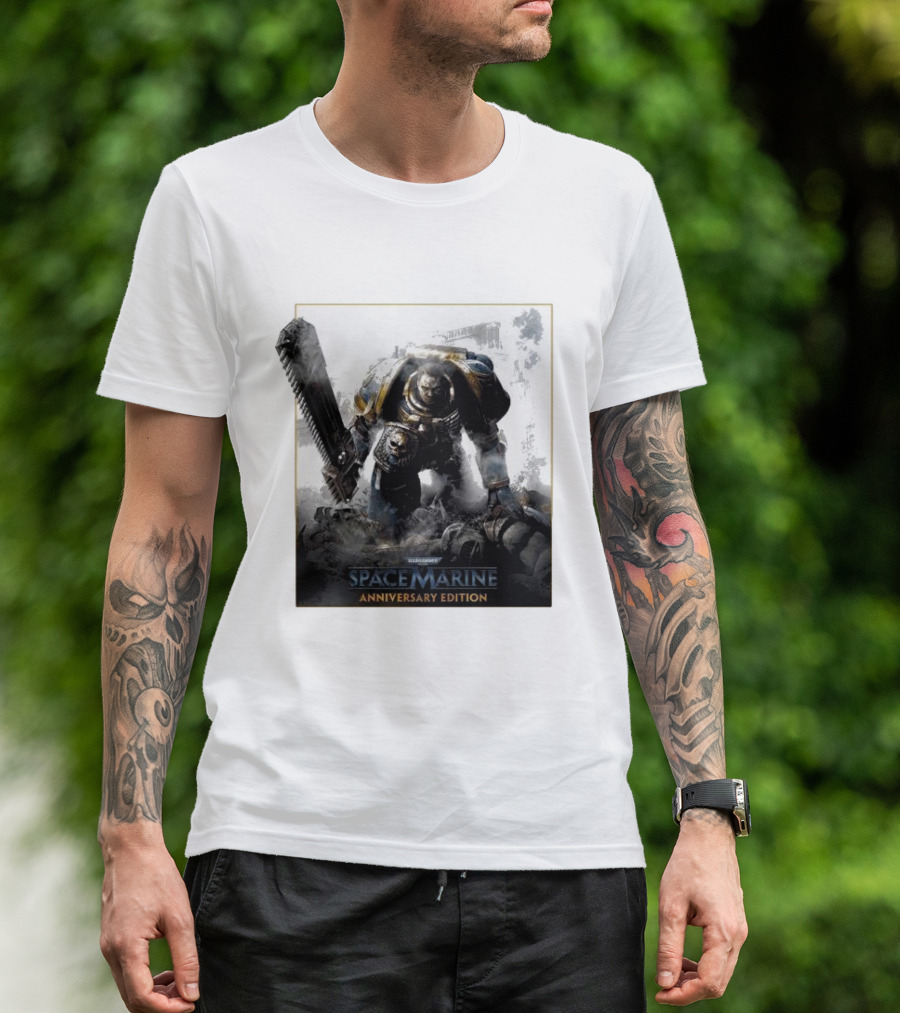 Titus Warhammer 40K Space Marine Anniversary Edition T-Shirt