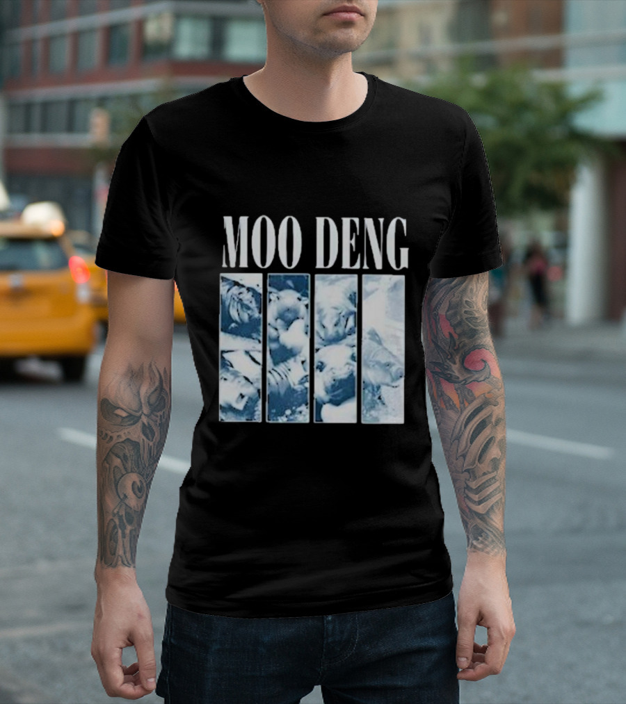 Moo Deng Blues Bootleg Pygmy Hippo T-Shirt