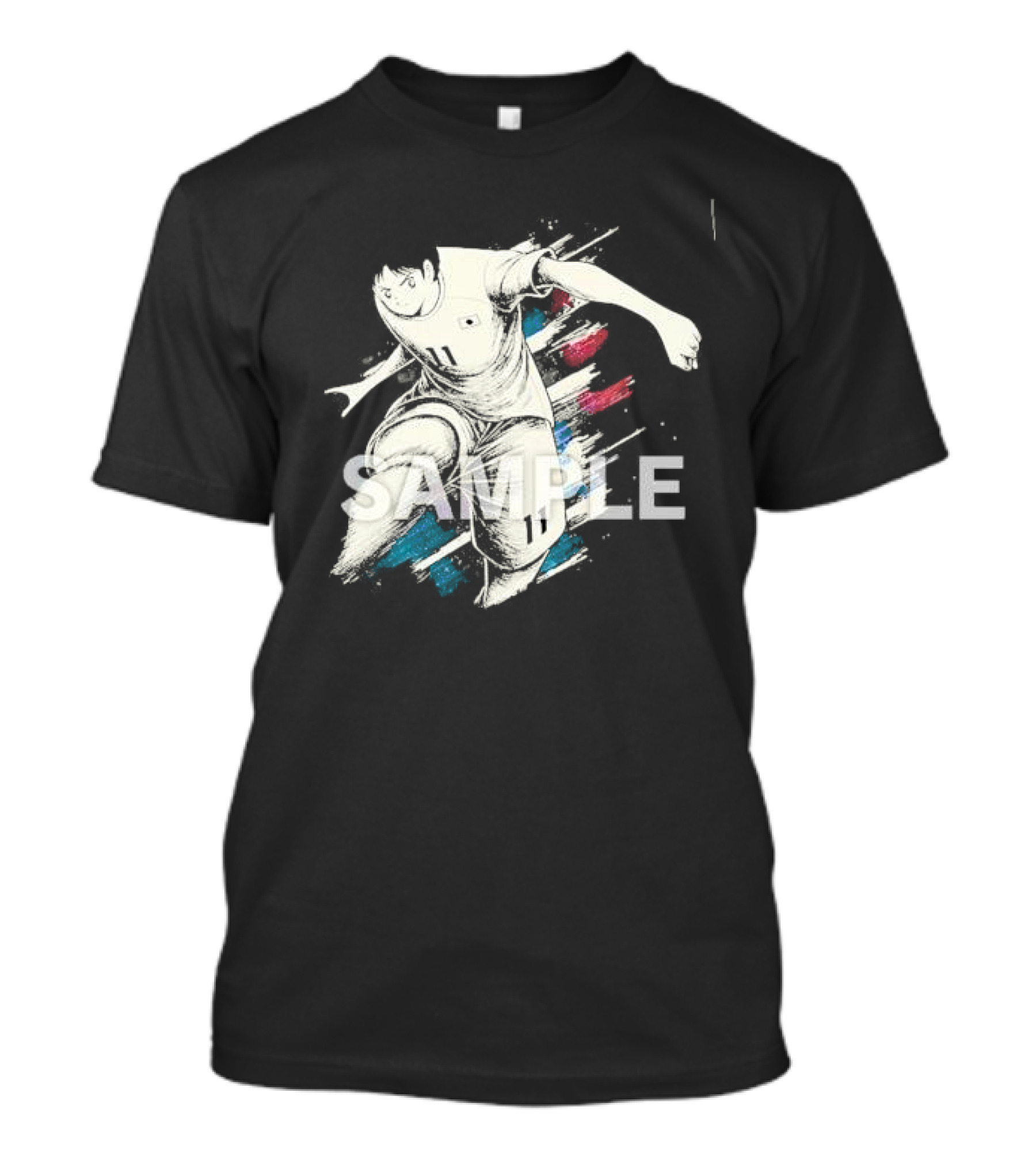 DCS 2024 Final Tournament Celebration Repost Campaign Soccer Player Illustration Sample T-Shirt