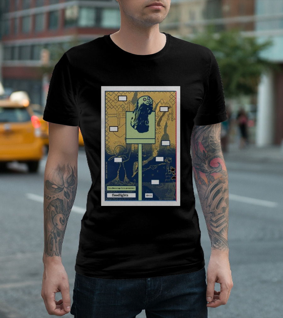 Floodlights Vera November 10-11 2024 Groningen Netherlands Extra Presentment T-Shirt