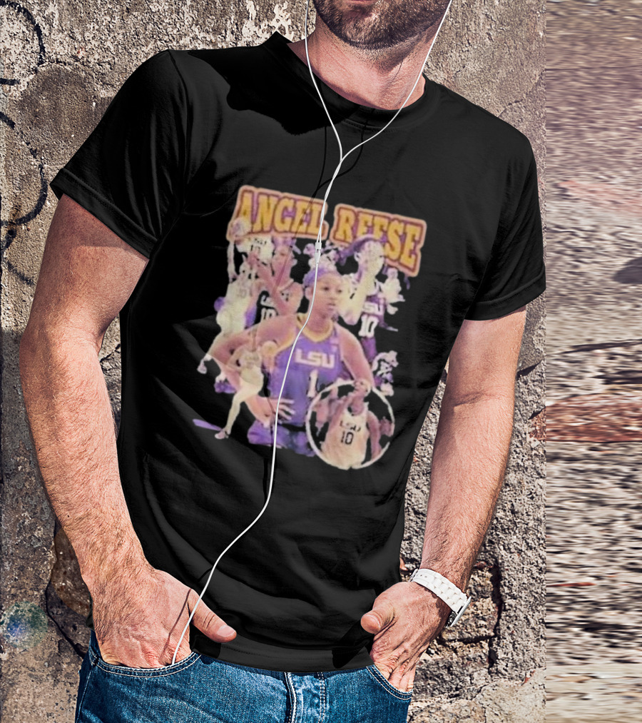 Angel Reese LSU Basketball Champions NCAA T-Shirt