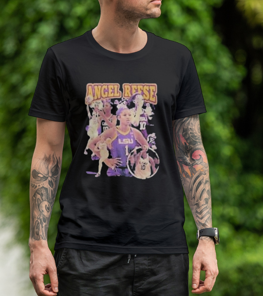 Angel Reese LSU Basketball Champions NCAA T-Shirt