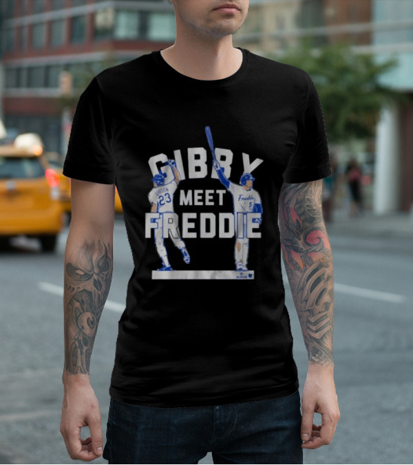 Gibby Meet Freddie Kirk Gibson Freddie Freeman Players T-Shirt
