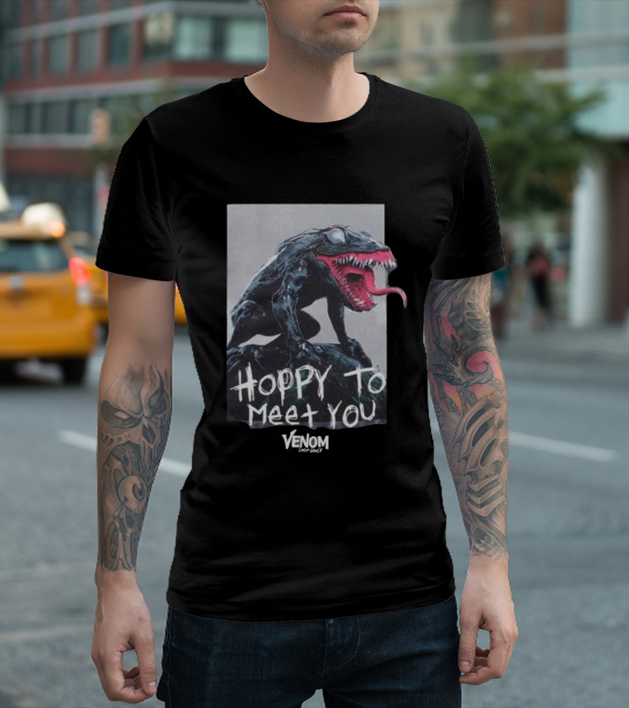 Marvel Venom Hoppy to Meet You The Last Dance T-Shirt
