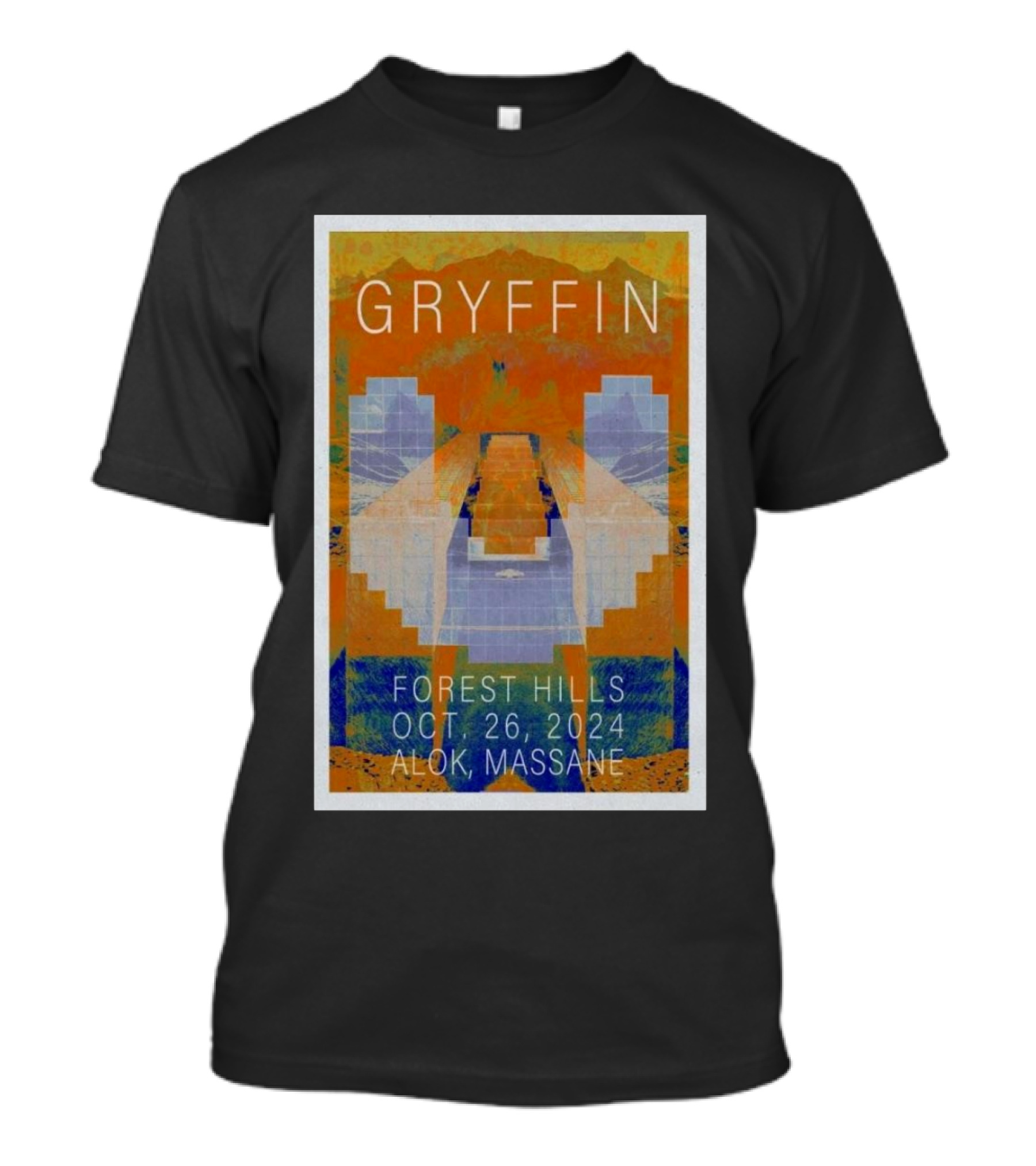 Gryffin Forest Hills Oct 26 2024 Alok Massane T-Shirt