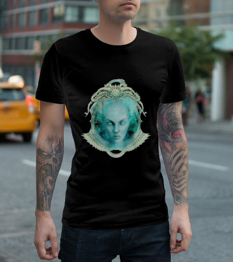 Idoneth Deepkin Namarti Dragon Emblem Fantasy T-Shirt