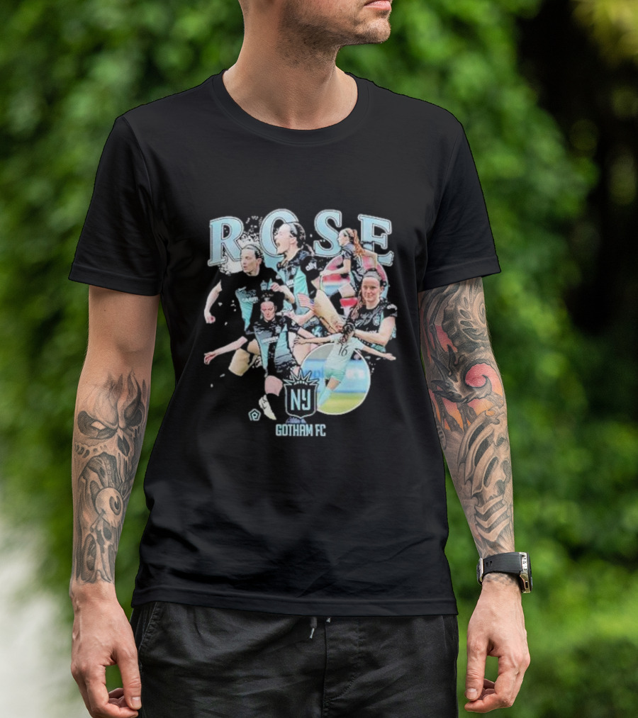 Rose Lavelle #16 NJ NY Gotham FC Stadium Essentials Crossroad T-Shirt