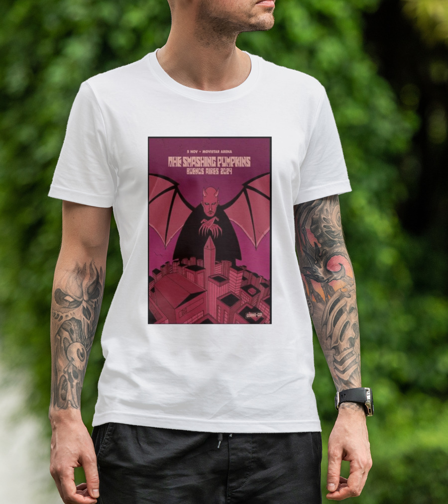 5 Nov Movistar Arena The Smashing Pumpkins Buenos Aires T-Shirt