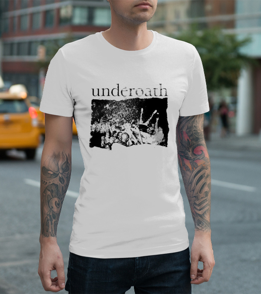 Underoath TOCS Photo Crowd Scene T-Shirt