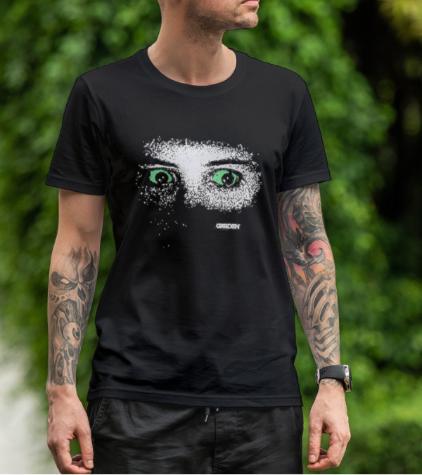 Garden Green Eyes In Shadows No Feet T-Shirt