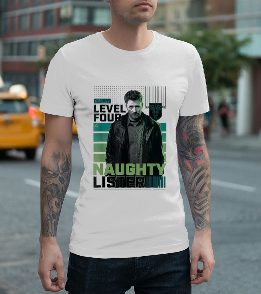 Jack O'Malley Level Four Naughty Lister T-Shirt
