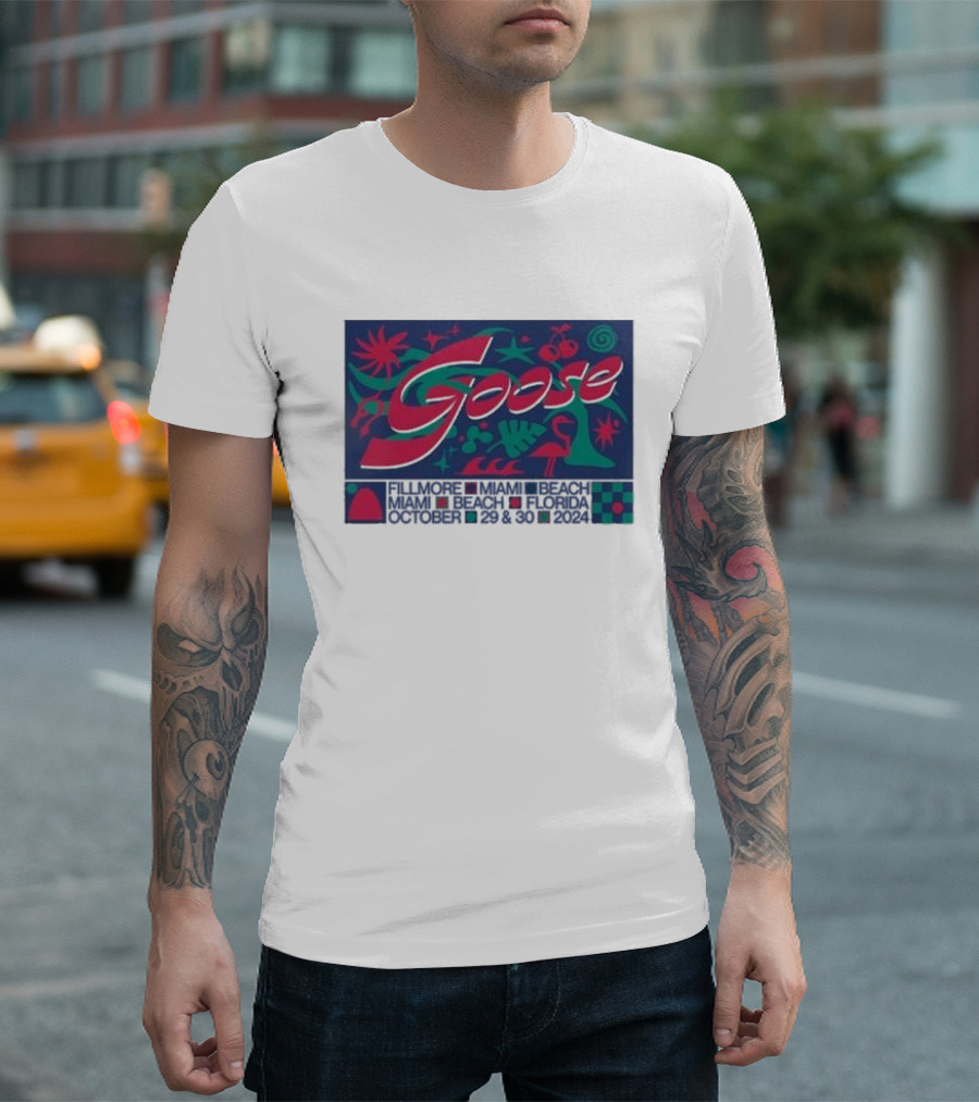 Goose Fillmore Miami Beach Florida October 29 30 T-Shirt