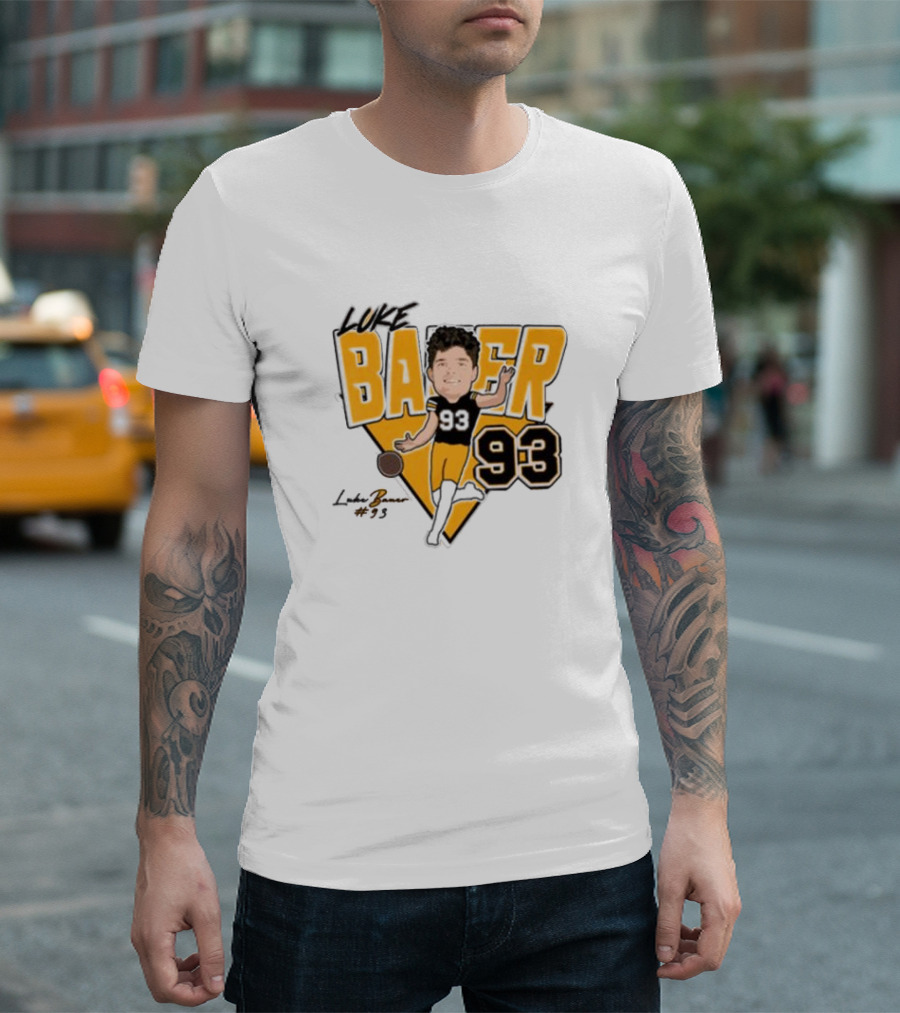 Luke Bauer 93 Missouri Punter T-Shirt