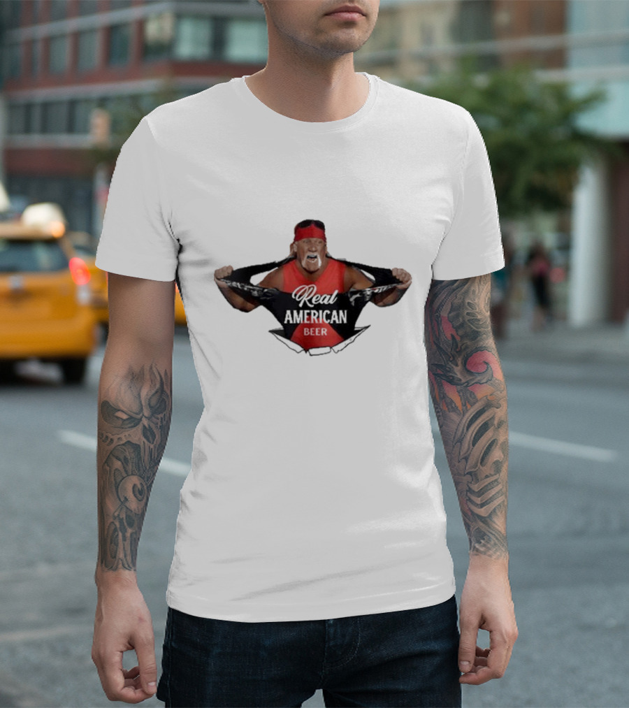 Real American Beer Hulk The Ripper Iconic T-Shirt