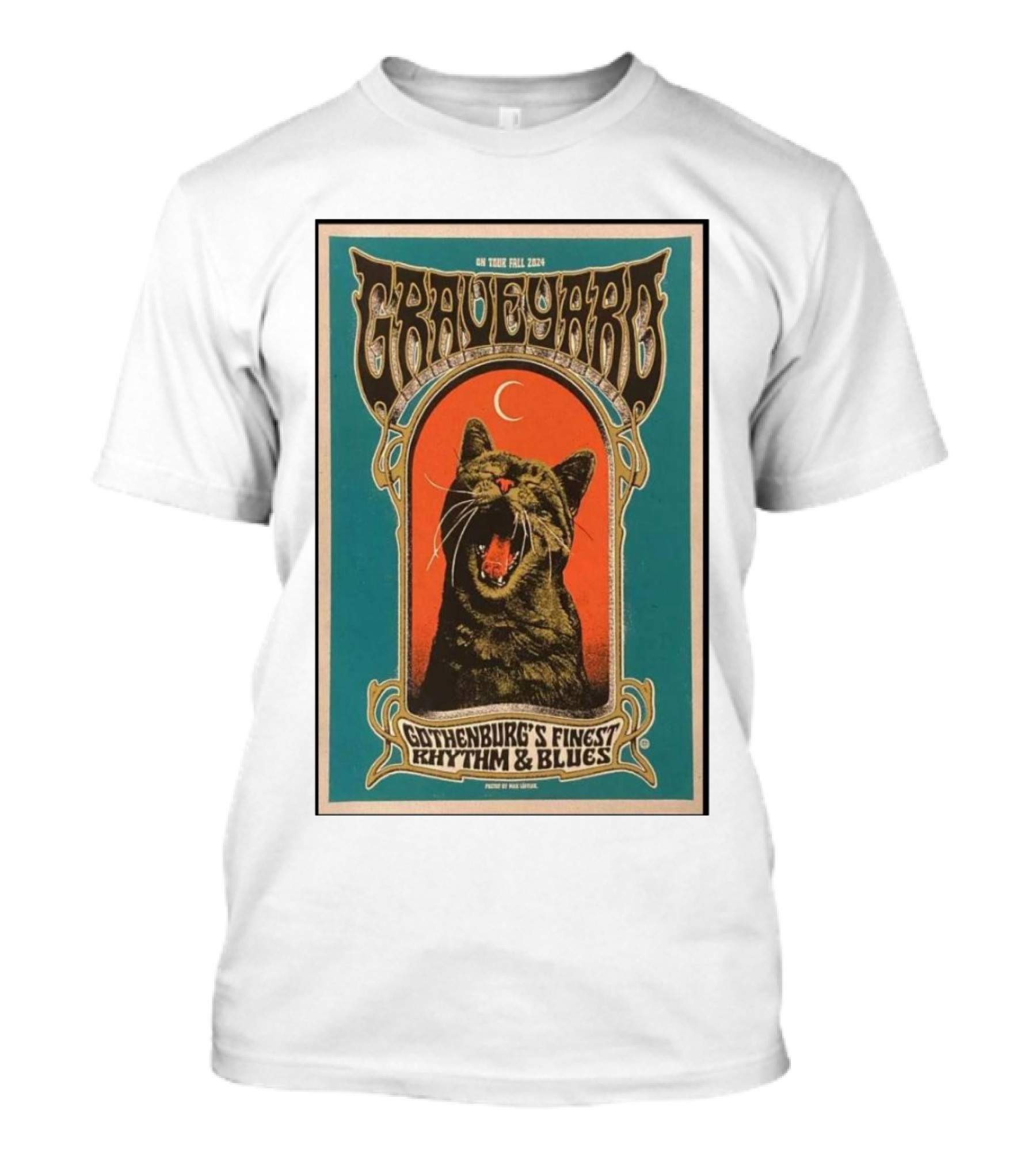 Graveyard On Tour Fall 2024 Gothenburg's Finest Rhythm And Blues T-Shirt