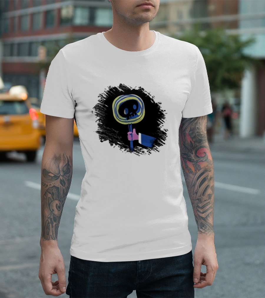 Nicole’s Emo Skull Lollipop Class Of ’09 Replica T-Shirt