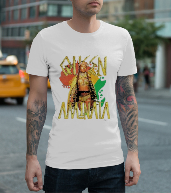 Queen Aminata Royalty Regal Style Fashion Afrocentric Vibes T-Shirt