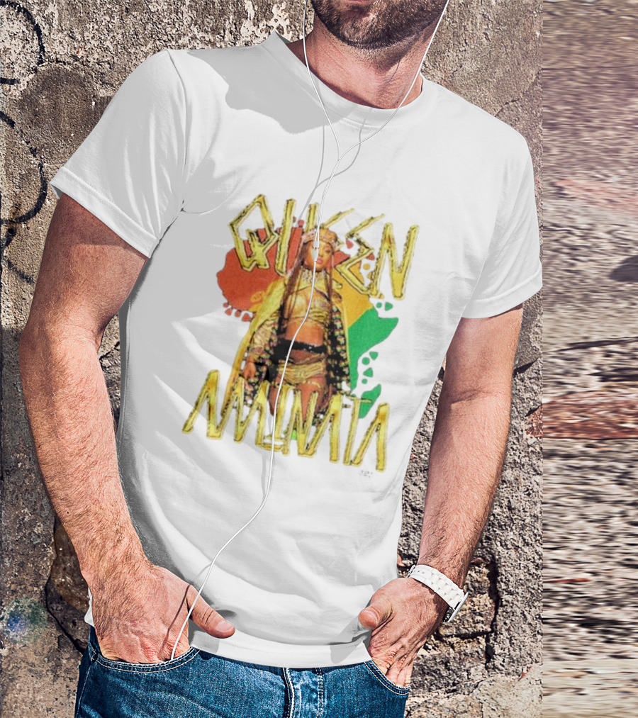 Queen Aminata Royalty Regal Style Fashion Afrocentric Vibes T-Shirt