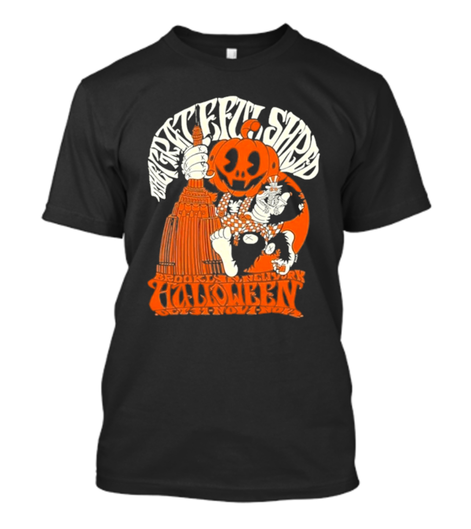 Halloween Grateful Shred Brooklyn New York Oct 31-Nov 1-2 T-Shirt