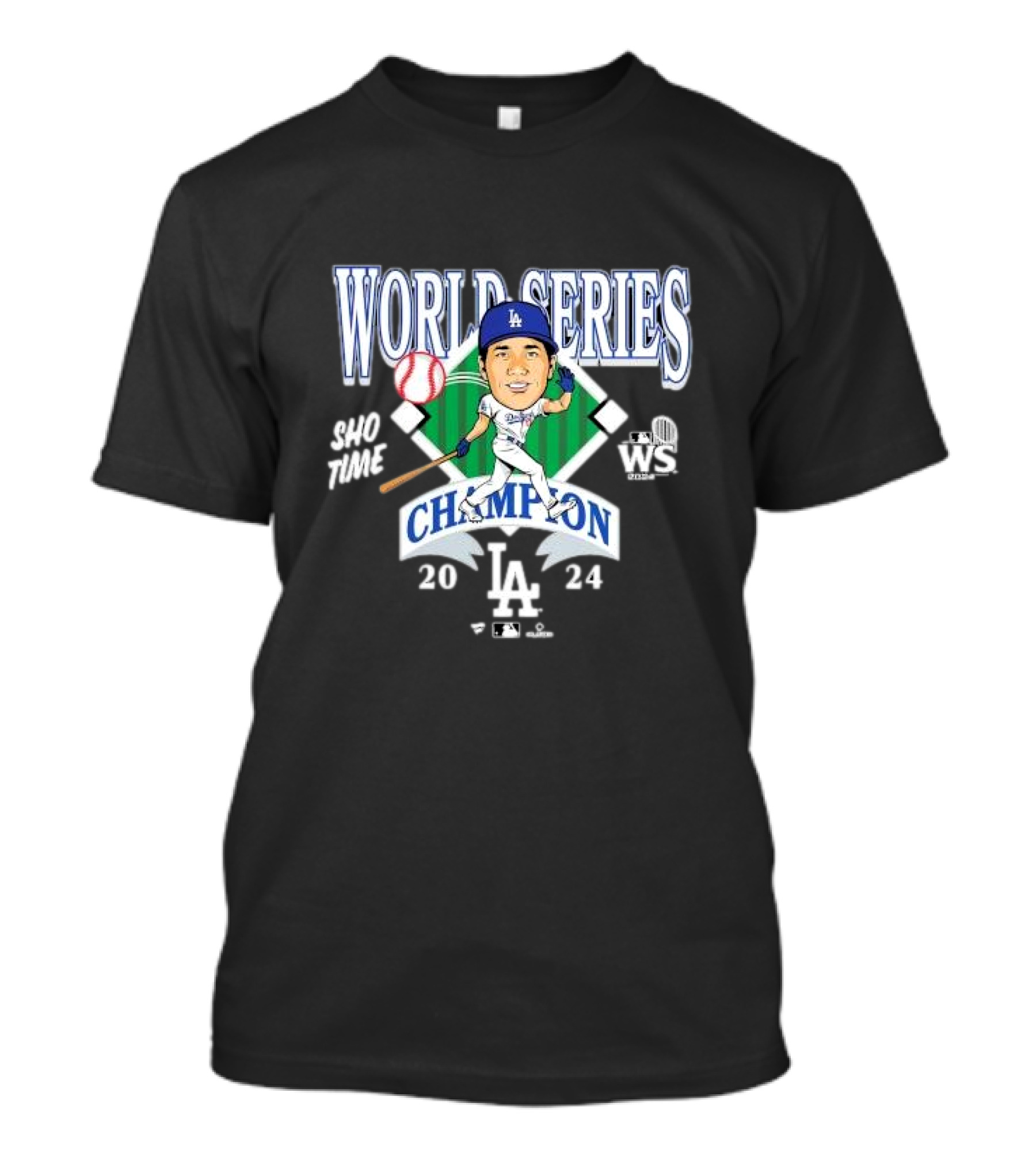 Shohei Ohtani Los Angeles Dodgers 2024 World Series Champion Sho-Time T-Shirt