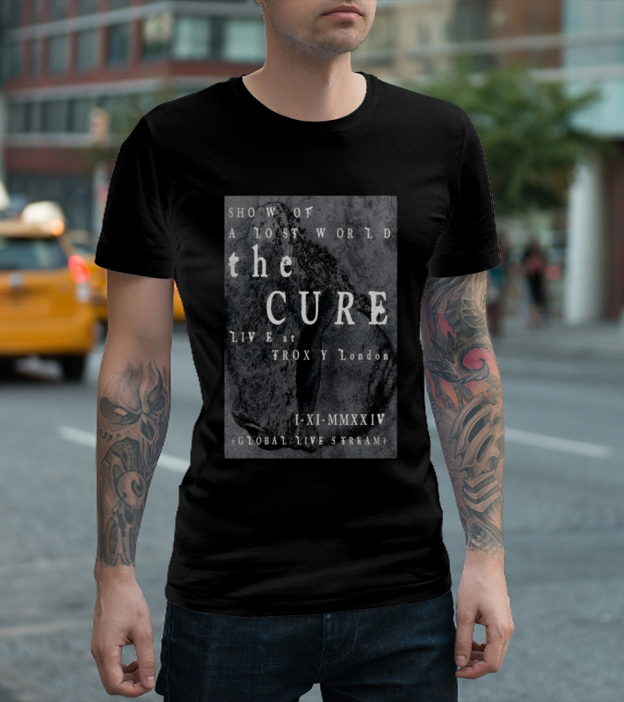 The Cure Show Of A Lost World Live at Troxy London 2024 Global Live Stream T-Shirt