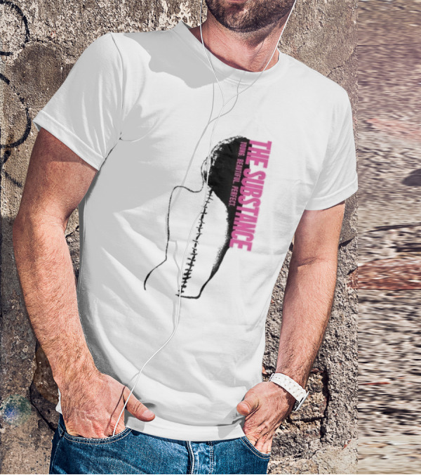 THE SUBSTANCE Young Beautiful Perfect Spine T-Shirt