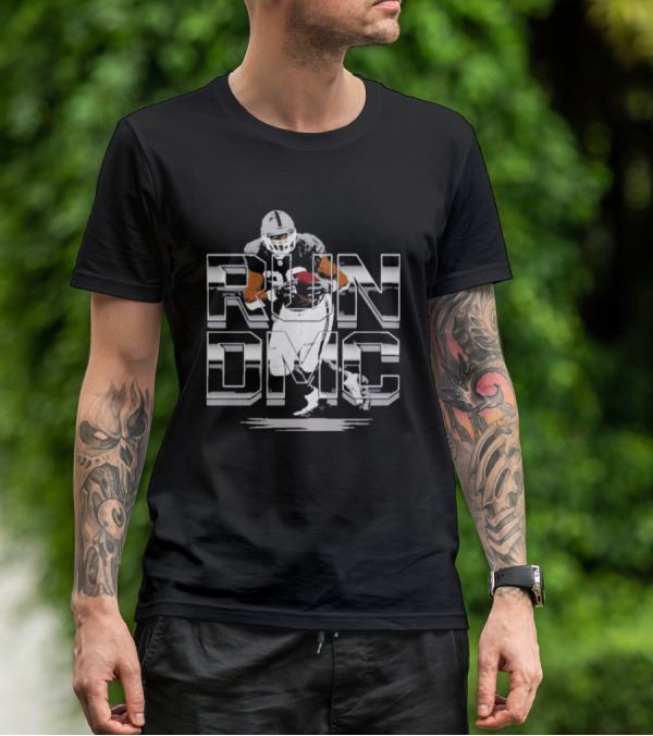 Darren McFadden RUN DMC Football Graphic NFL Player T-Shirt