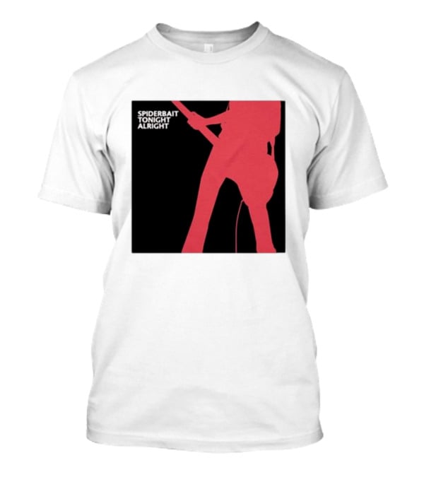 Spiderbait Tonight Alright Red Guitar T-Shirt