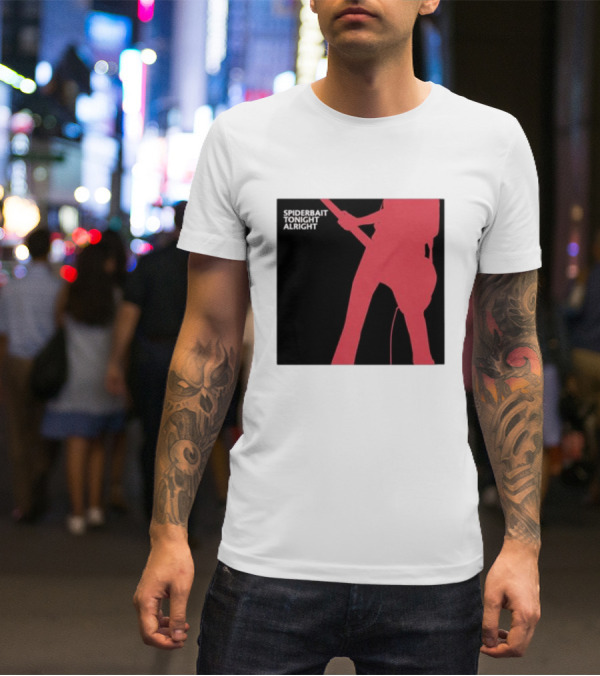 Spiderbait Tonight Alright Red Guitar T-Shirt