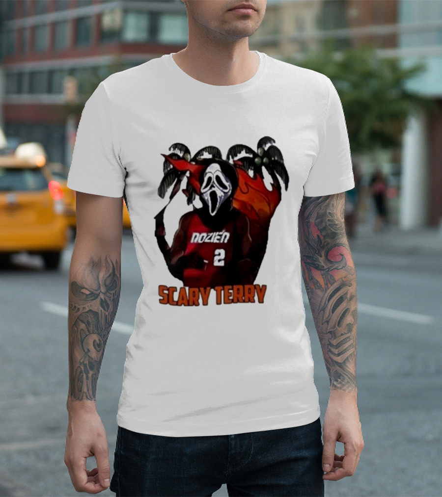 Terry Rozier Scary Terry Nozien 2 Basketball Mexico T-Shirt