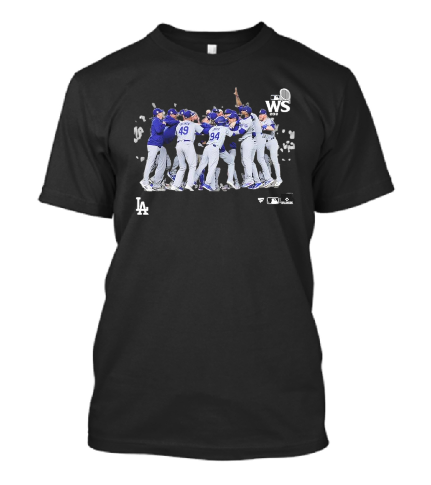 Los Angeles Dodgers 2024 WS Champions MLB Postseason LA Moments T-Shirt