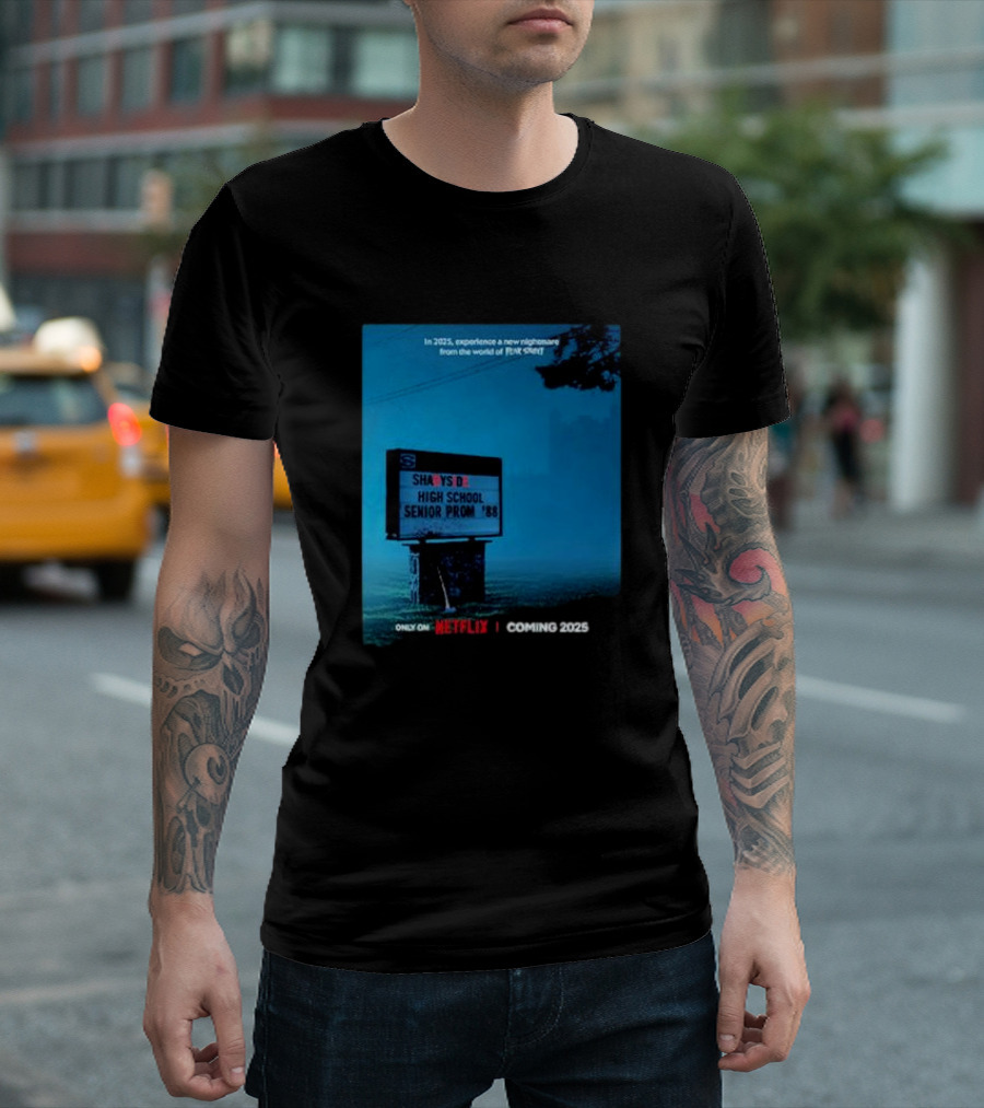 Shadyside High School Senior Prom '88 Netflix Fear Street Coming 2025 T-Shirt
