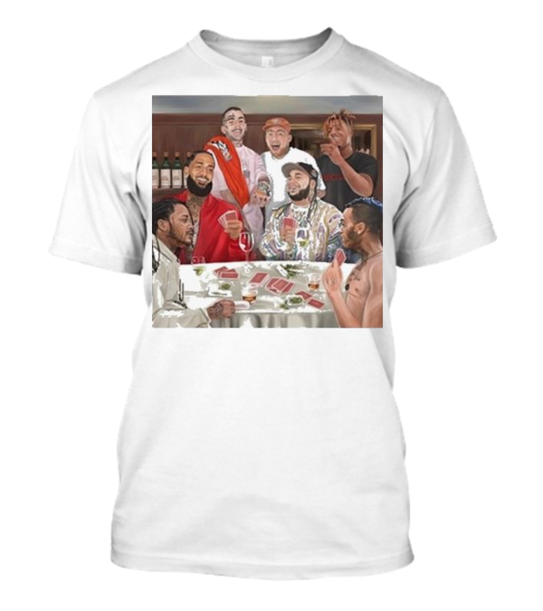 A$AP Drake RIP Rapper Legends Never Die Juice WRLD Poker Gathering T-Shirt