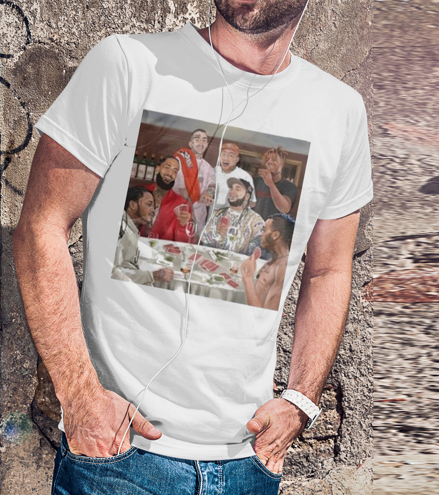 A$AP Drake RIP Rapper Legends Never Die Juice WRLD Poker Gathering T-Shirt