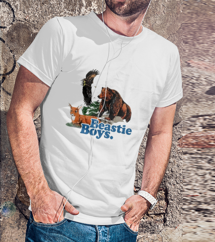 Beastie Boys Animal Bear Eagle Deer T-Shirt
