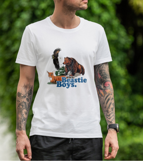 Beastie Boys Animal Bear Eagle Deer T-Shirt