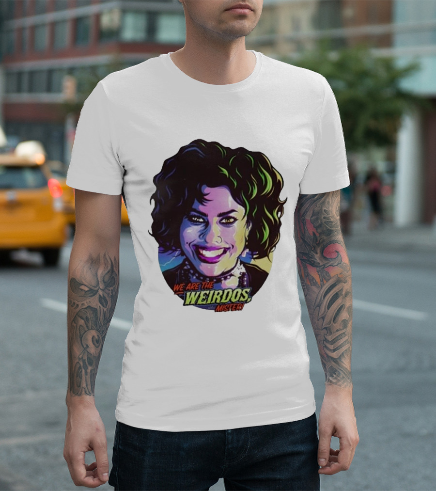 Nancy Downs We Are The Weirdos Mister Comic T-Shirt