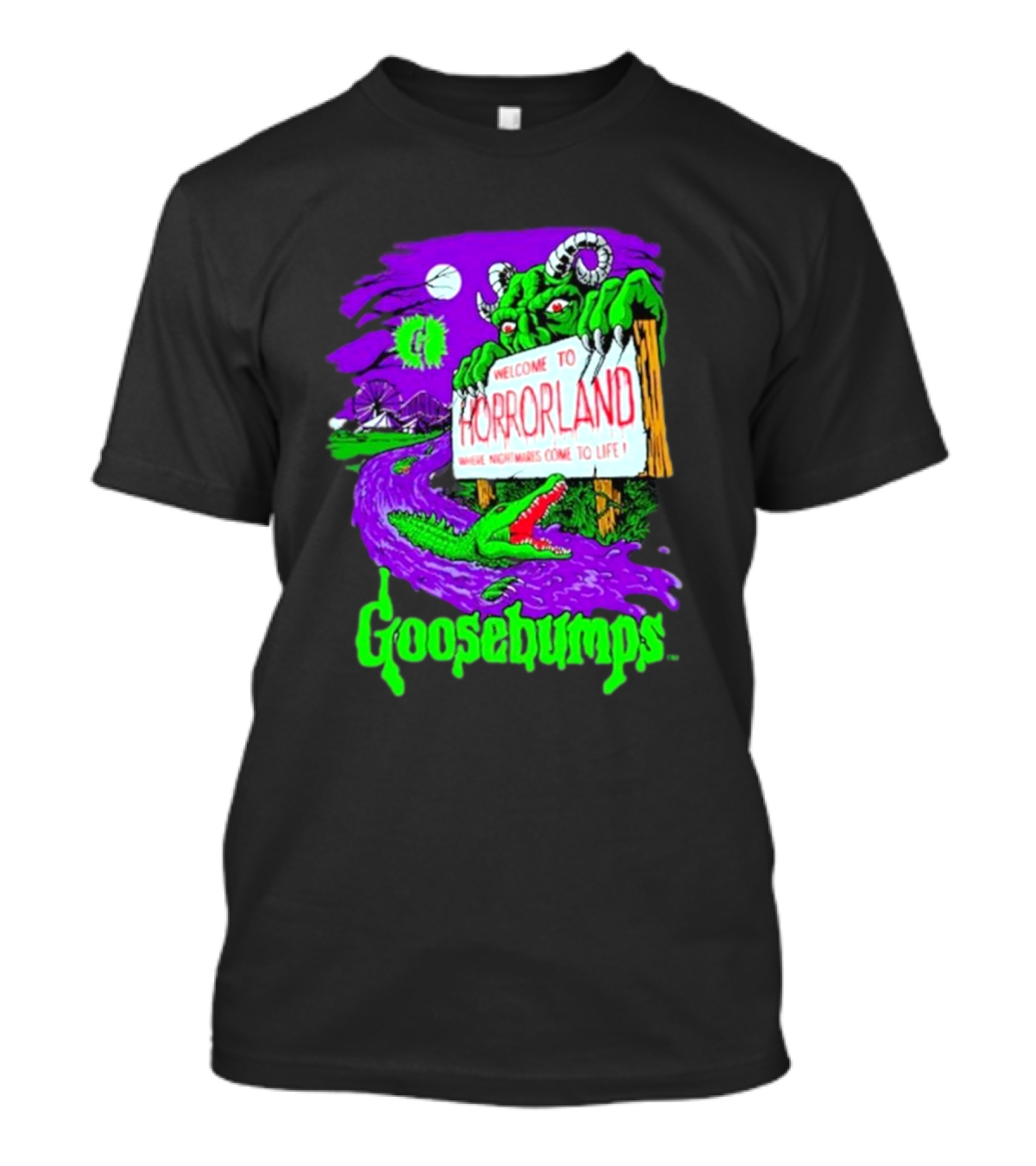 Goosebumps Welcome To Horrorland Where Nightmares Come To Life T-Shirt