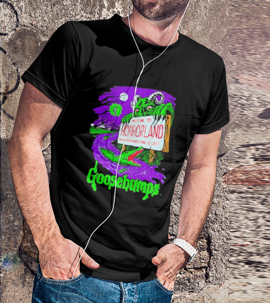 Goosebumps Welcome To Horrorland Where Nightmares Come To Life T-Shirt